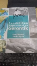 Pendidikan Keperawatan Gerontik