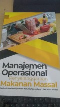 Manajemen Operasional Penyelenggaraan Makanan Massal