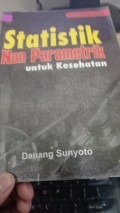 Statistik Non Parametrik Untuk Kesehatan