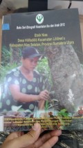 Etnik Nias Desa Hilifandolo Kecamatan Lolowa'u Kabupaten Nias Selatan, Provinsi Sumatera Utara