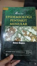 Buku Ajar Epidemiologi Penyakit Menular