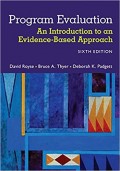 Program Evaluation: An Introduction to an Evidence - Based Approach