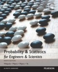 Probability & Stastistics For Engineers & Scientists