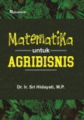 Matematika Untuk Agribisnis