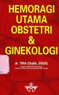 Hemoragi utama obstetri dan ginekologi