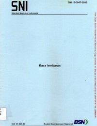 Kaca lembaran