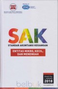 Standar Akuntansi Keuangan: Entitas Mikro, Kecil, dan Menengah Efektif per 1 januari 2018