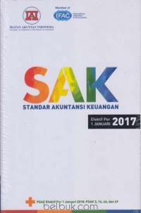 Standar Akuntansi Keuangan Efektif per 1 januari 2017