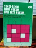 Sendi-sendi ilmu hukum dan tata hukum