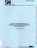 Sistem manajemen pengukuran - Persyaratan untuk proses pengukuran dan peralatan ukur (ISO 10012:2003,IDT)