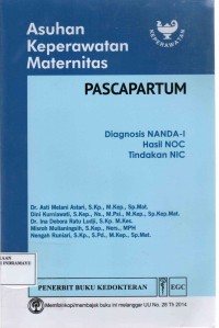 Asuhan Keperawatan Maternitas Diagnosis NANDA-I, Hasil NOC, Tindakan NIC: Pascapartum