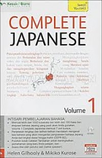 Complete Japanese. Volume 1
