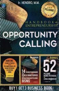 Handbook of Entrepreneurship Opportunity Calling