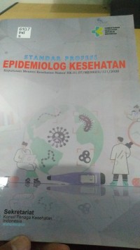 Standar Profesi Epidemiologi Kesehatan