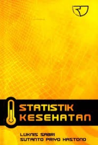 Image of Statistik Kesehatan edisi revisi